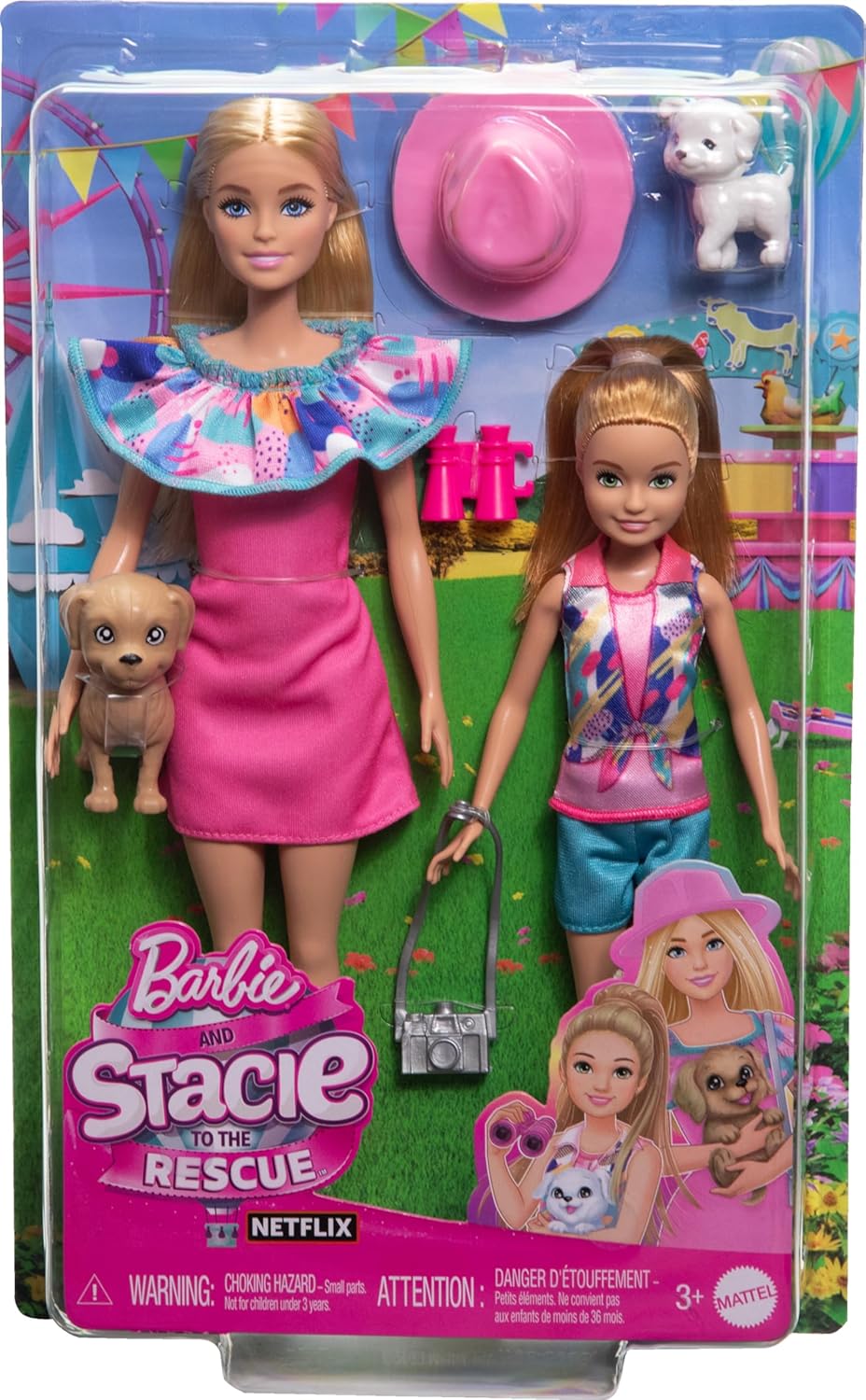 Barbie & Stacie To The Rescue Sister Doll 2-Pack