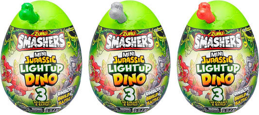 Smashers Jurassic Light-Up Dino Egg Series 1