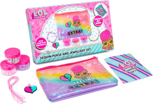 L.O.L. Surprise! Sequin Purse And Jewellery Set