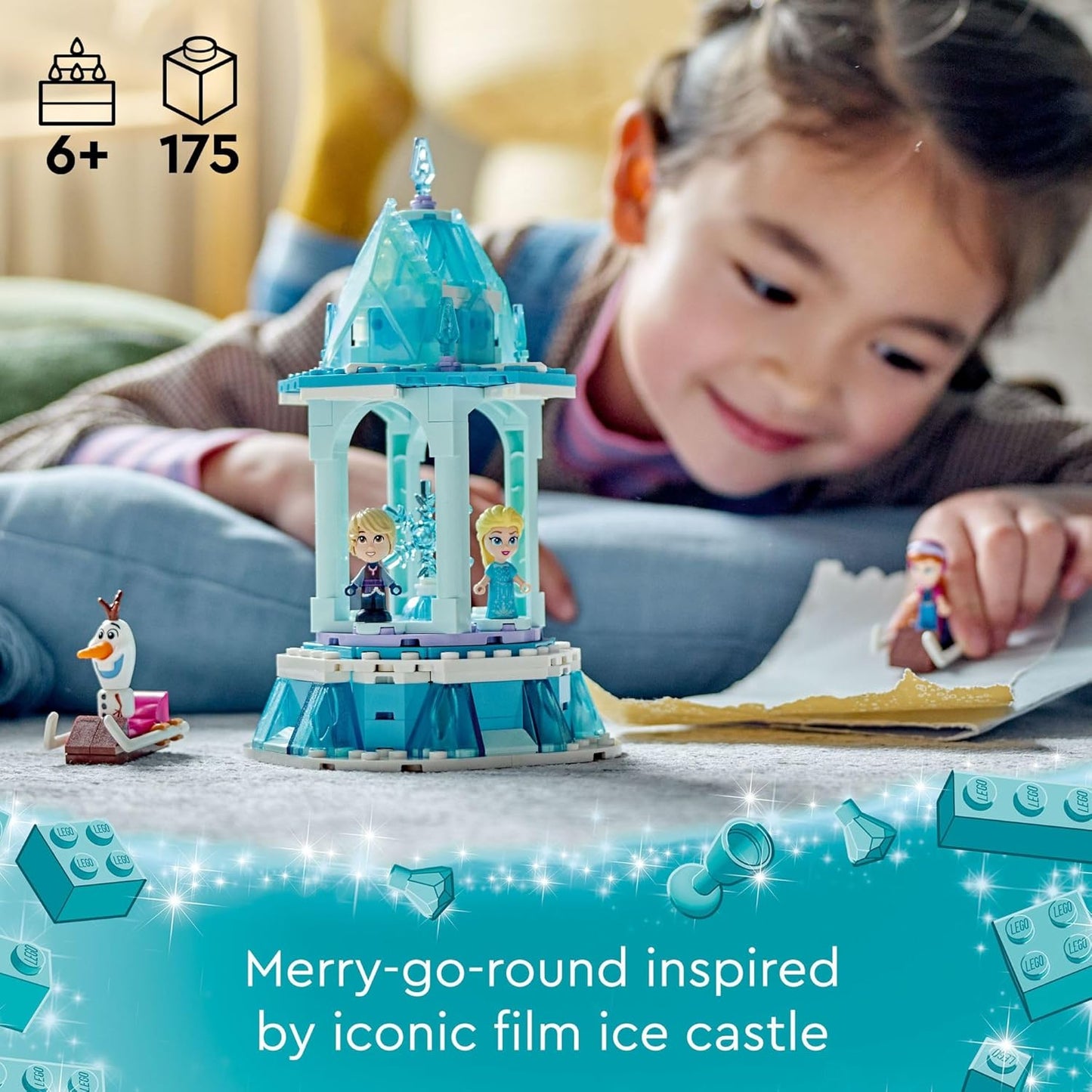 Lego Disney Anna And Elsa'S Magical Carousel