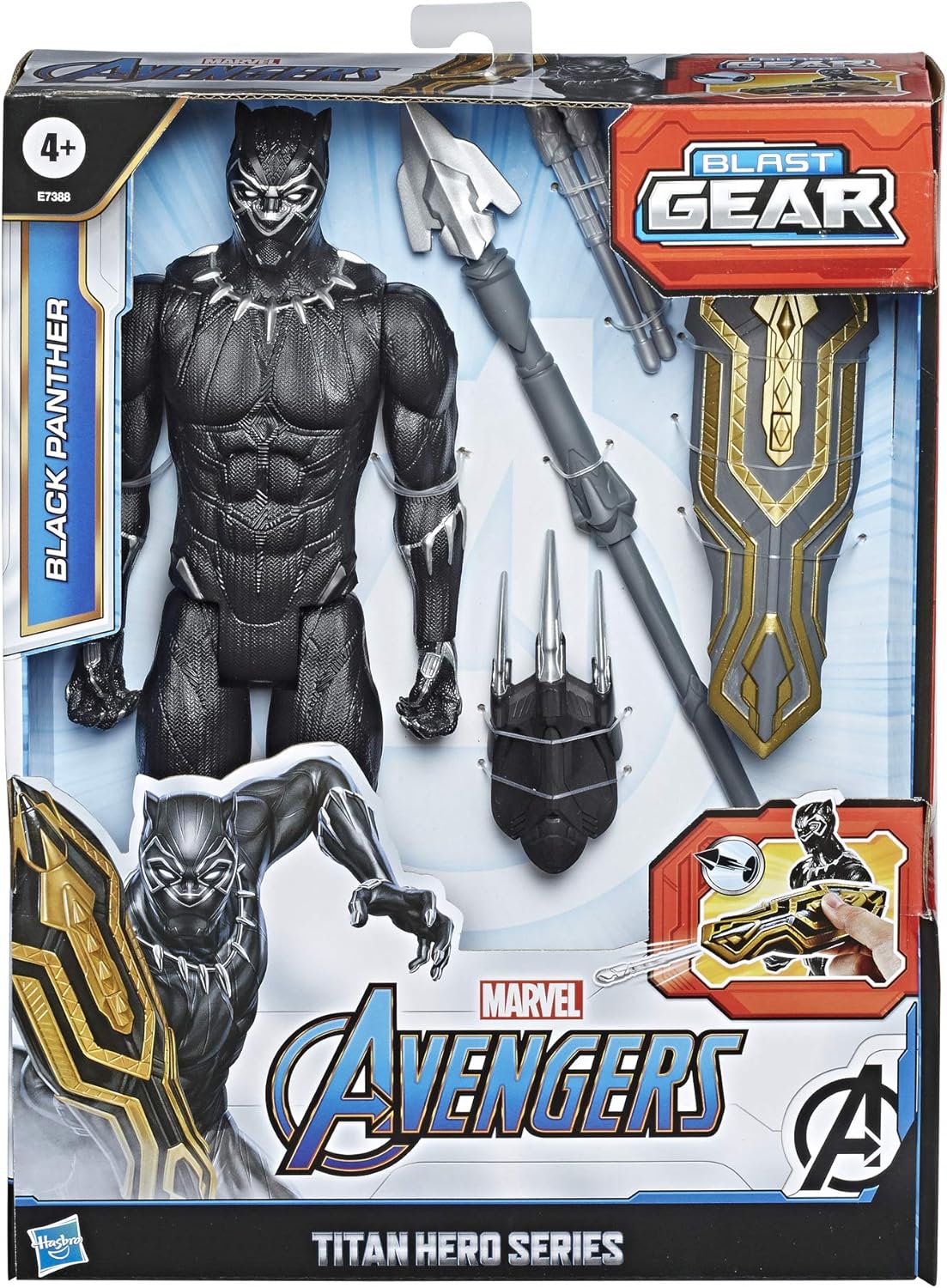 Marvel Avengers Blast Gear Deluxe Black Panther