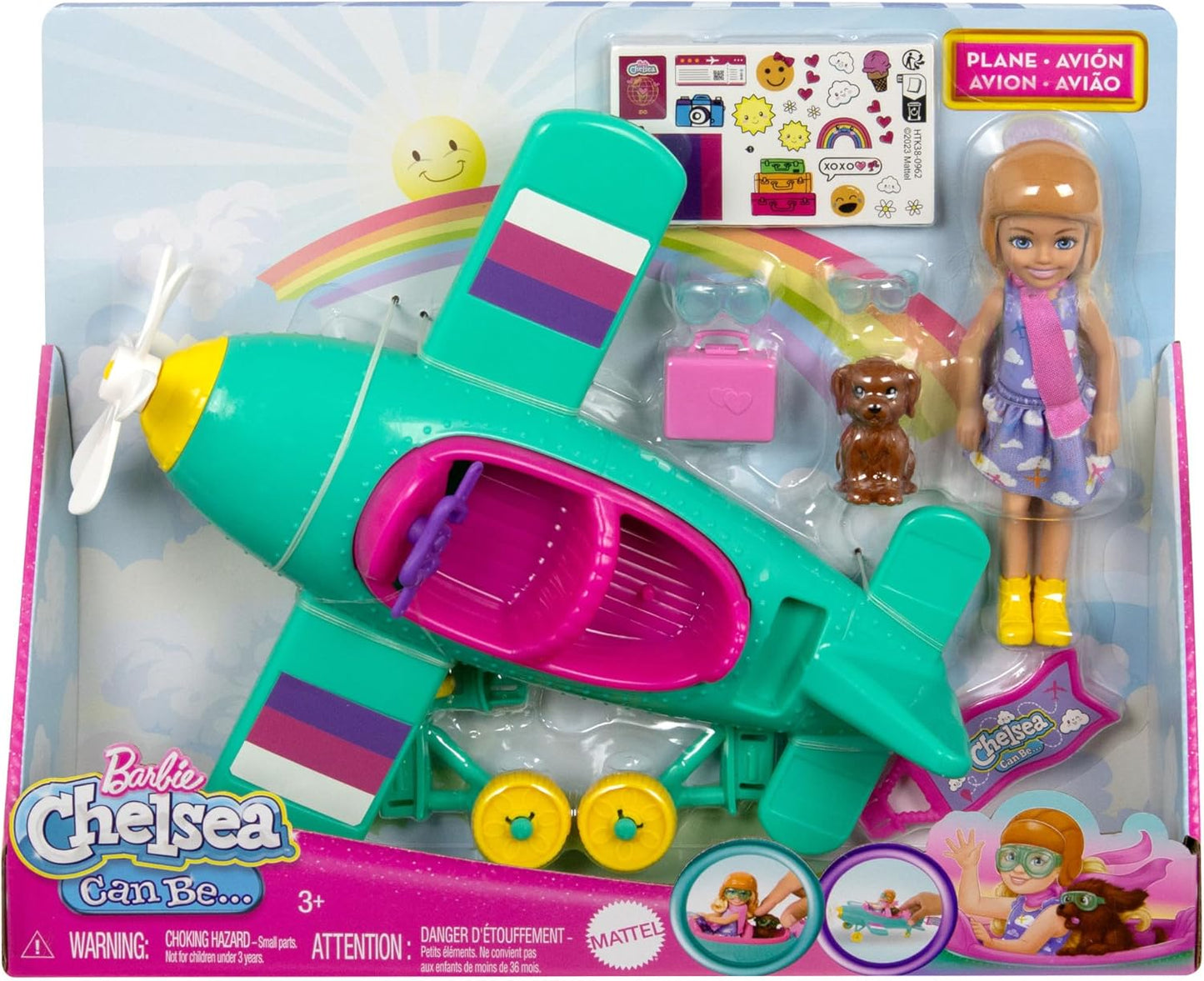 Barbie Chelsea Can Be Plane Doll And Playset