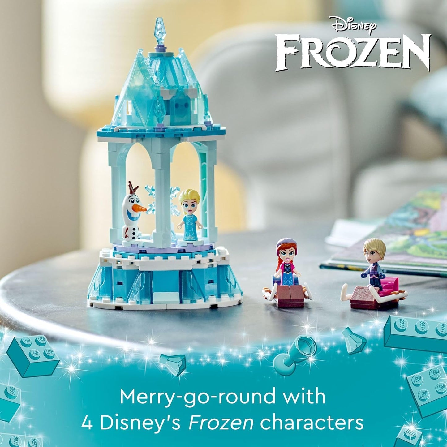 Lego Disney Anna And Elsa'S Magical Carousel