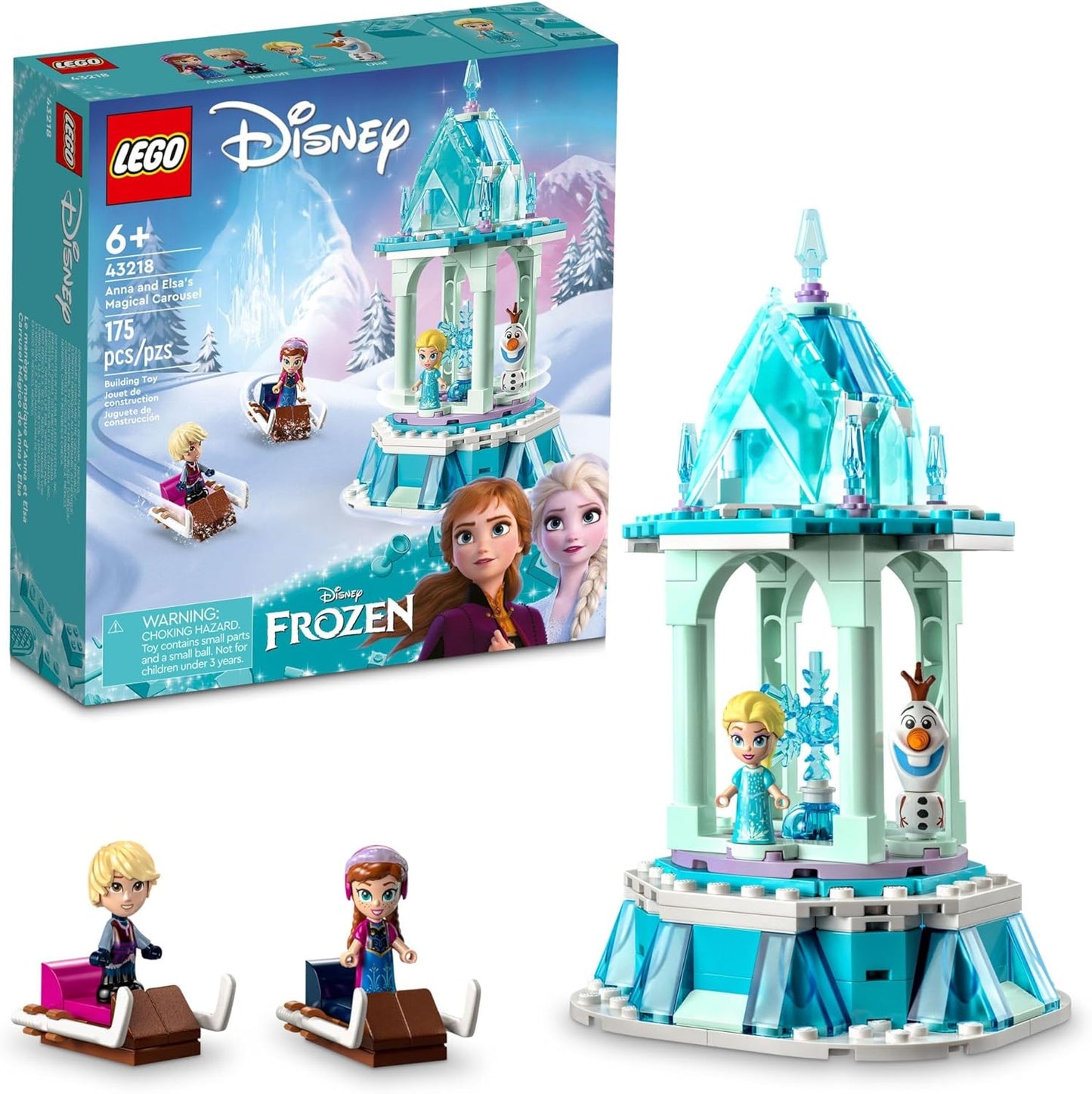 Lego Disney Anna And Elsa'S Magical Carousel