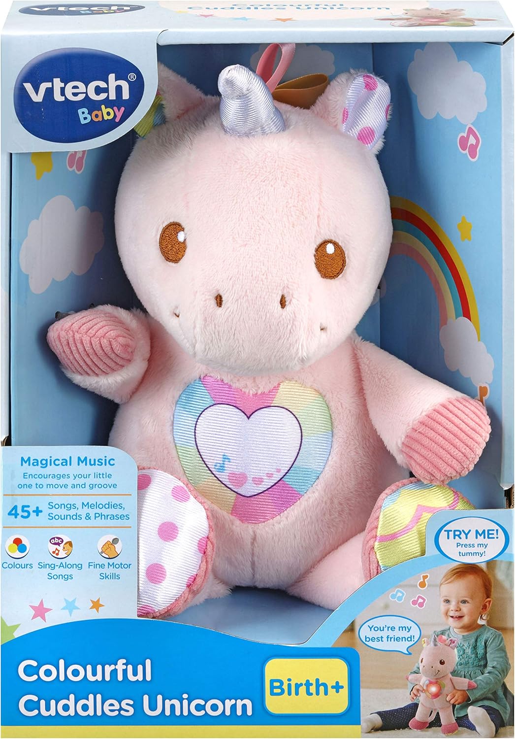 Colourful Cuddles Unicorn
