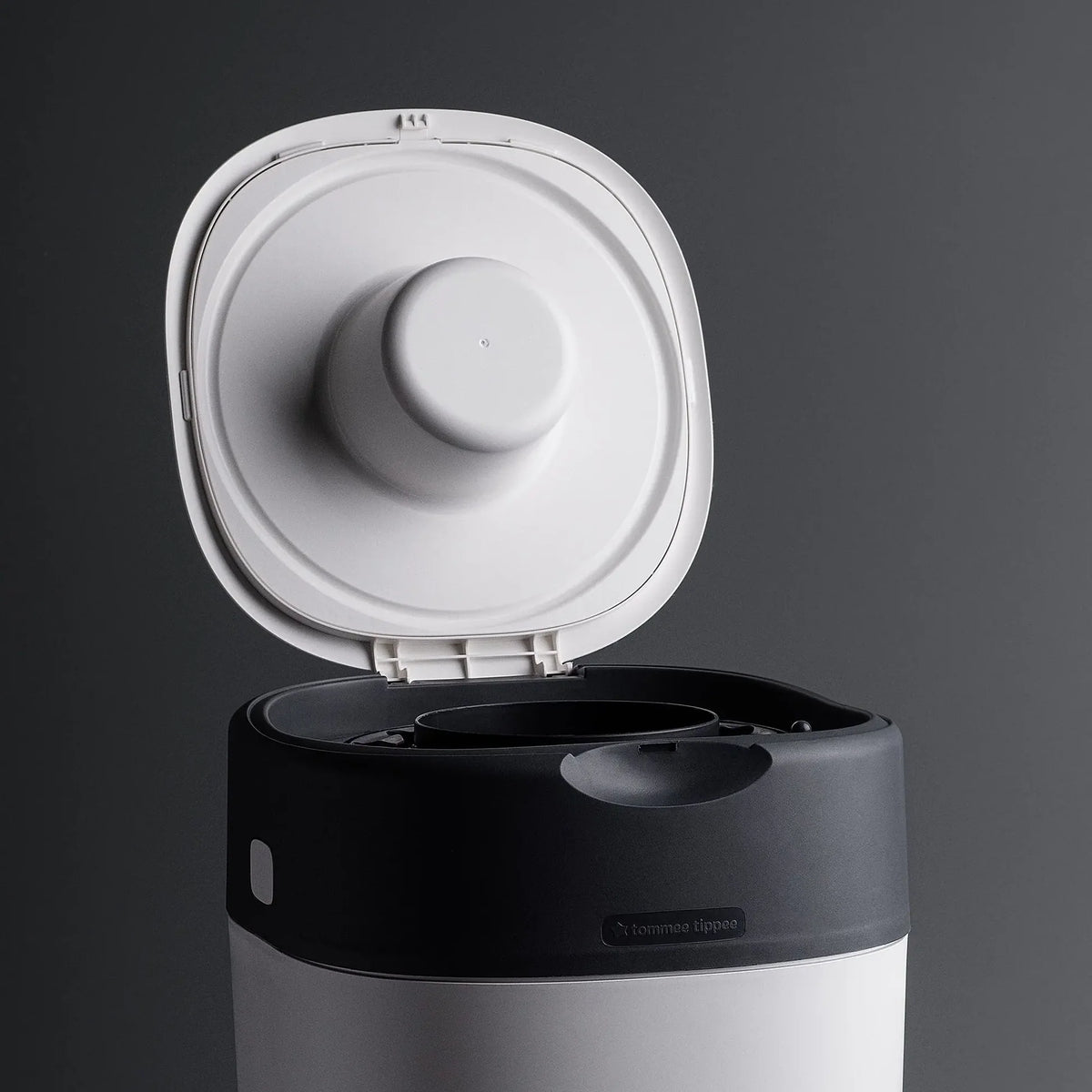 Twist & Click Nappy Bin - White