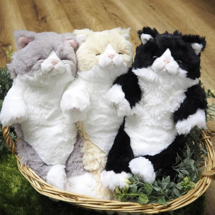 Hachiware Lap Cat Sleeping Toy (Small)