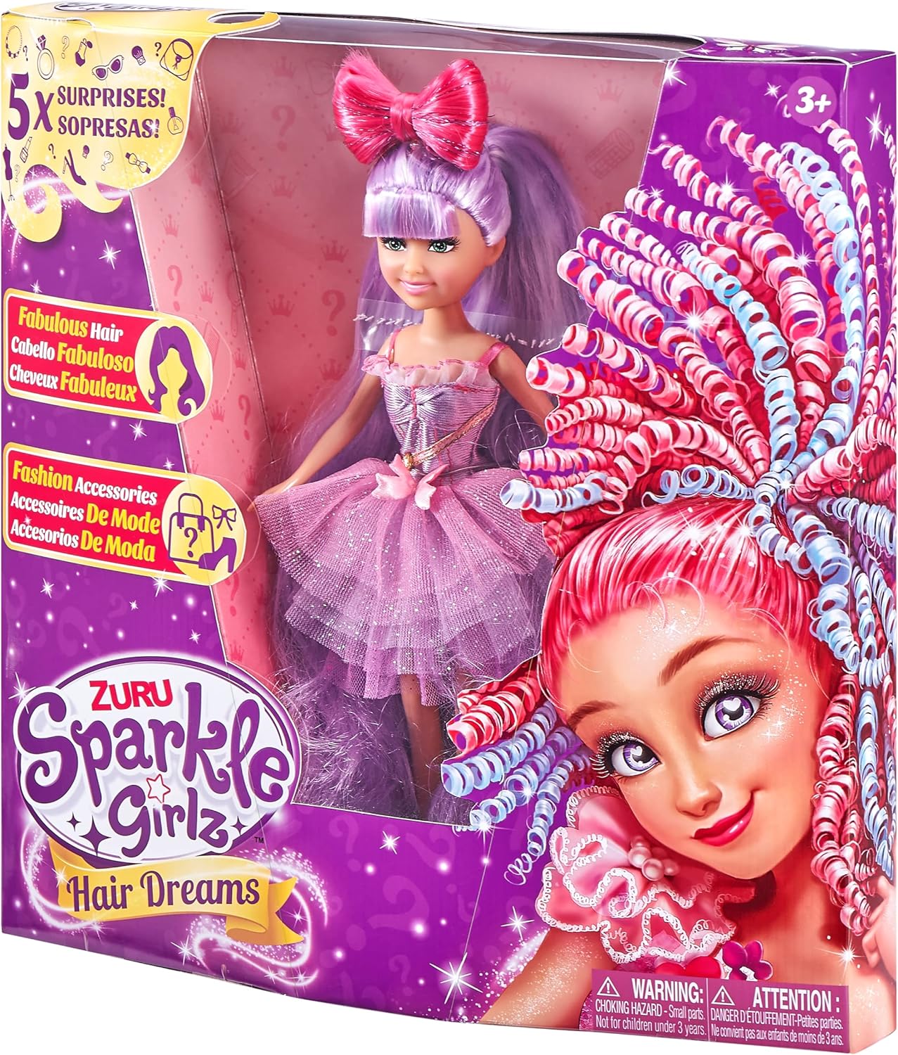 Zuru Sparkle Girlz Hair Dreams Doll