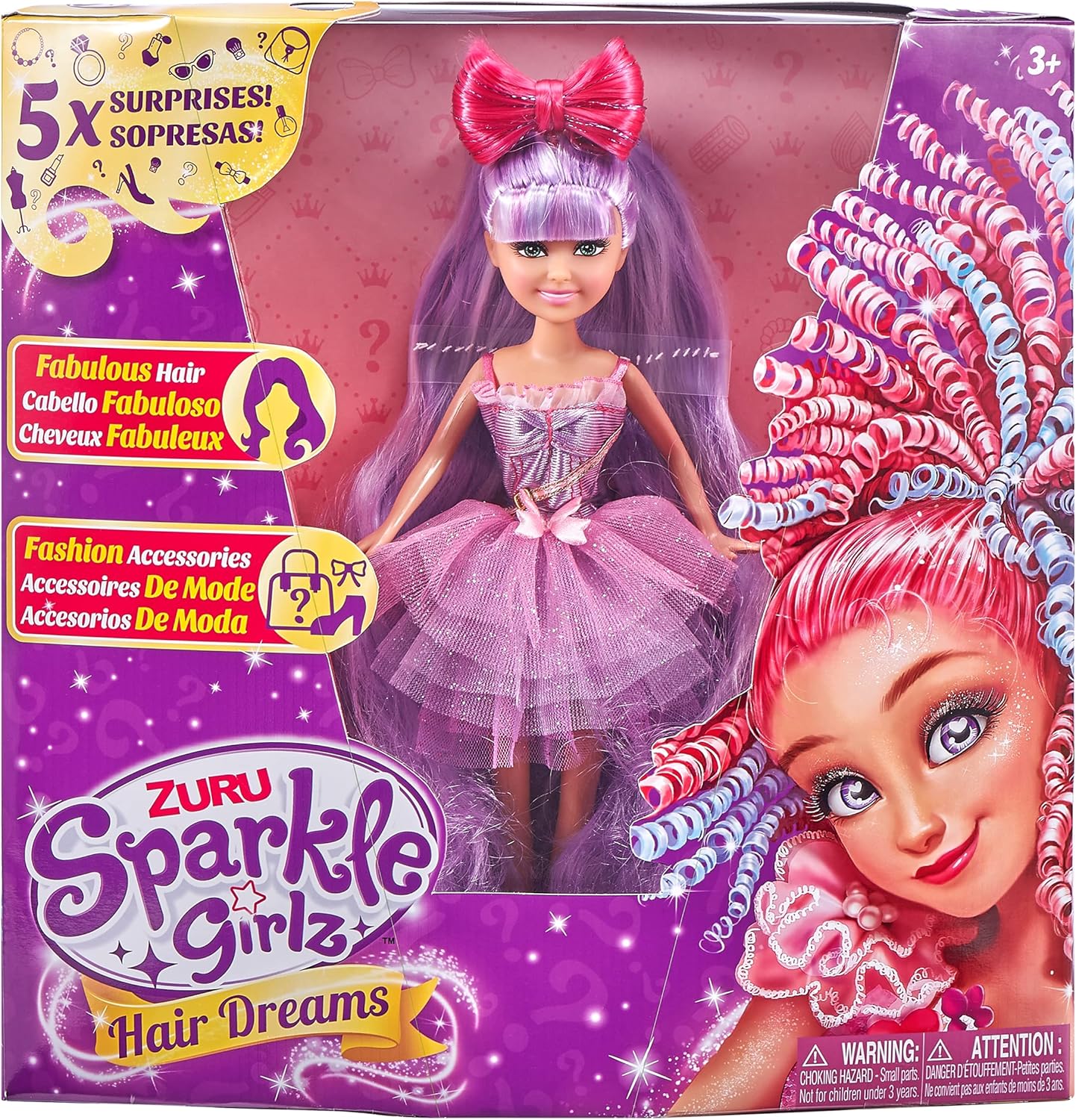 Zuru Sparkle Girlz Hair Dreams Doll