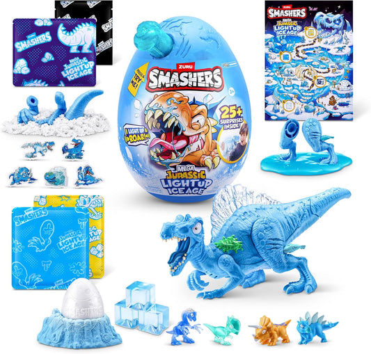 Smashers Dino Ice Age Light-Up Mega Egg
