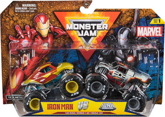 Monster Jam Marvel 1:64 Die-Cast 2-Pack Assortment