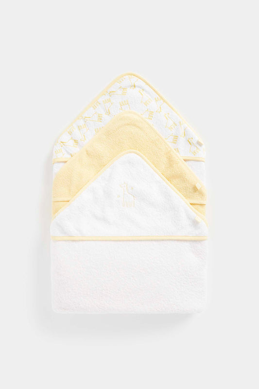 Cuddle & Dry Yellow Giraffe 3Pk