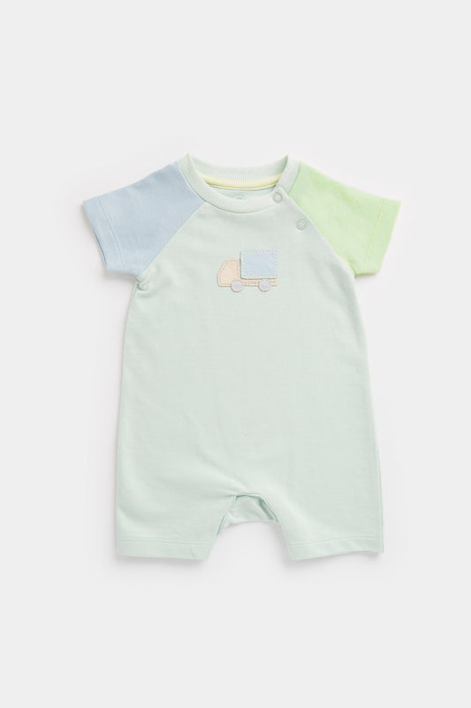 Newborn Boy Sweet Transport Romper