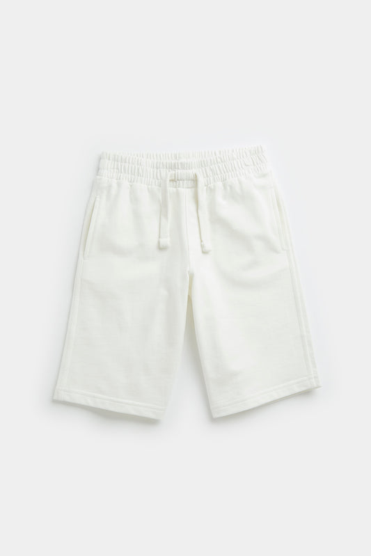 White Jersey Shorts