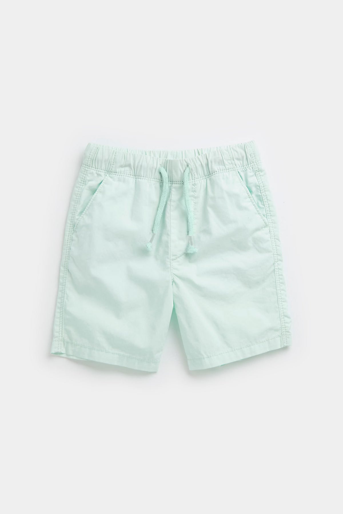 Mini Boys Beachshop Aqua Poplin Shorts