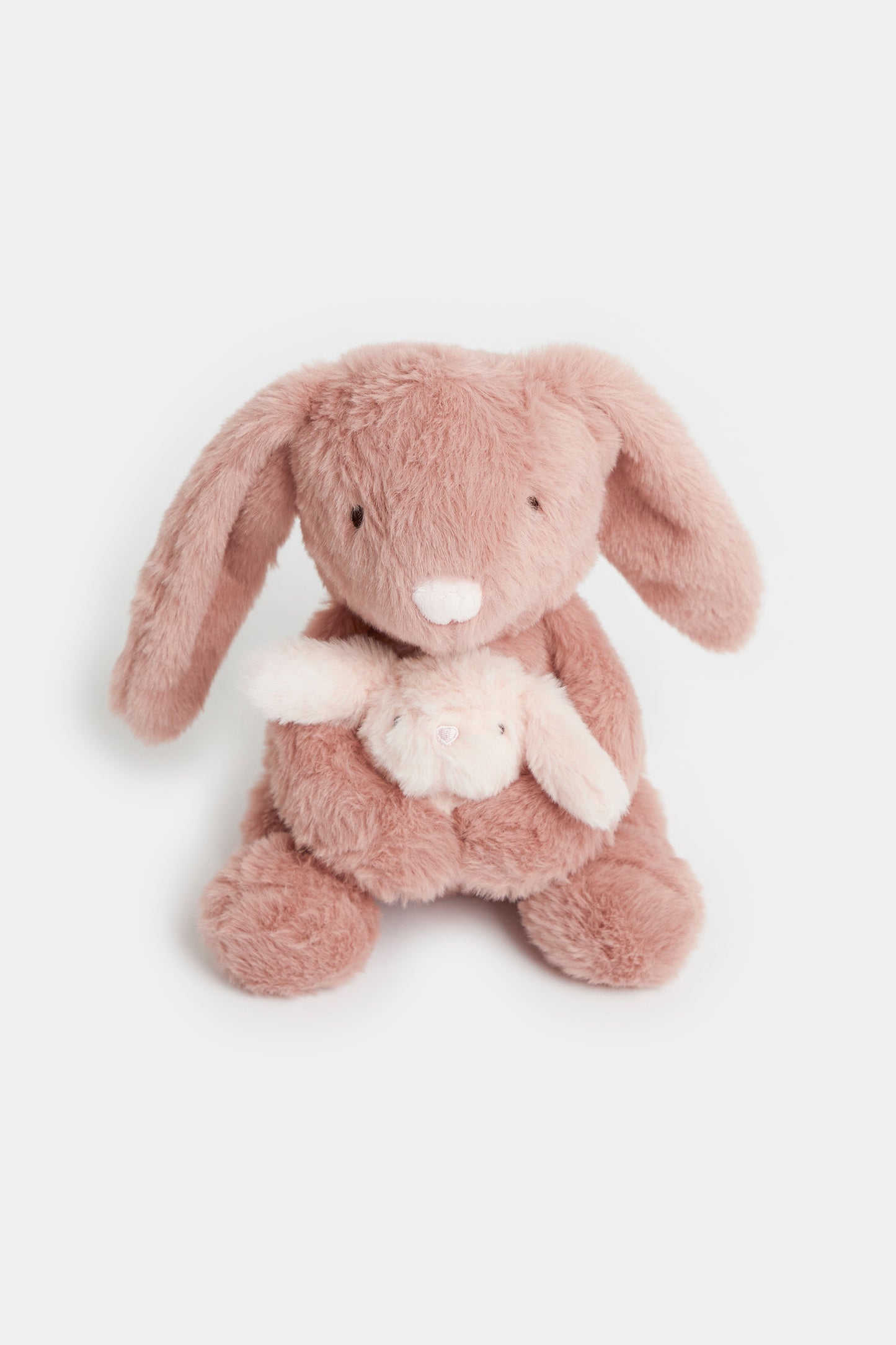 Mummy And Baby Bunny Plush