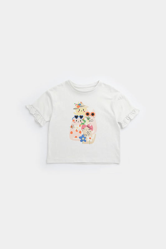 Cream Cat T-Shirt
