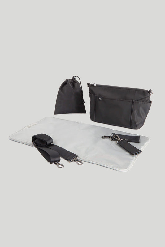 Changing Bag Stroller Organiser Black
