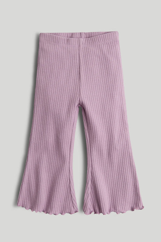 Lilac Flared Leggings