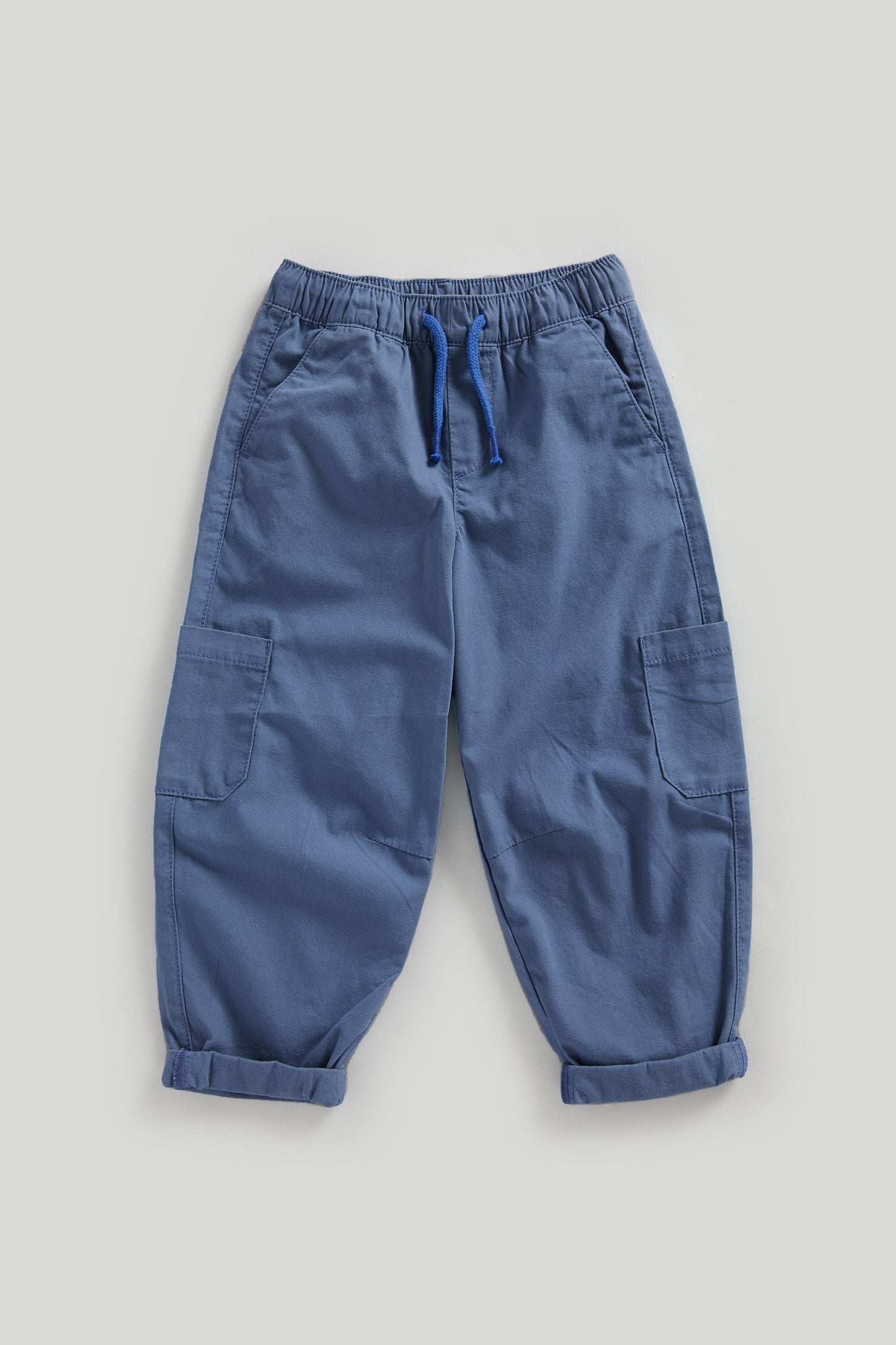 Blue Cargo Trousers