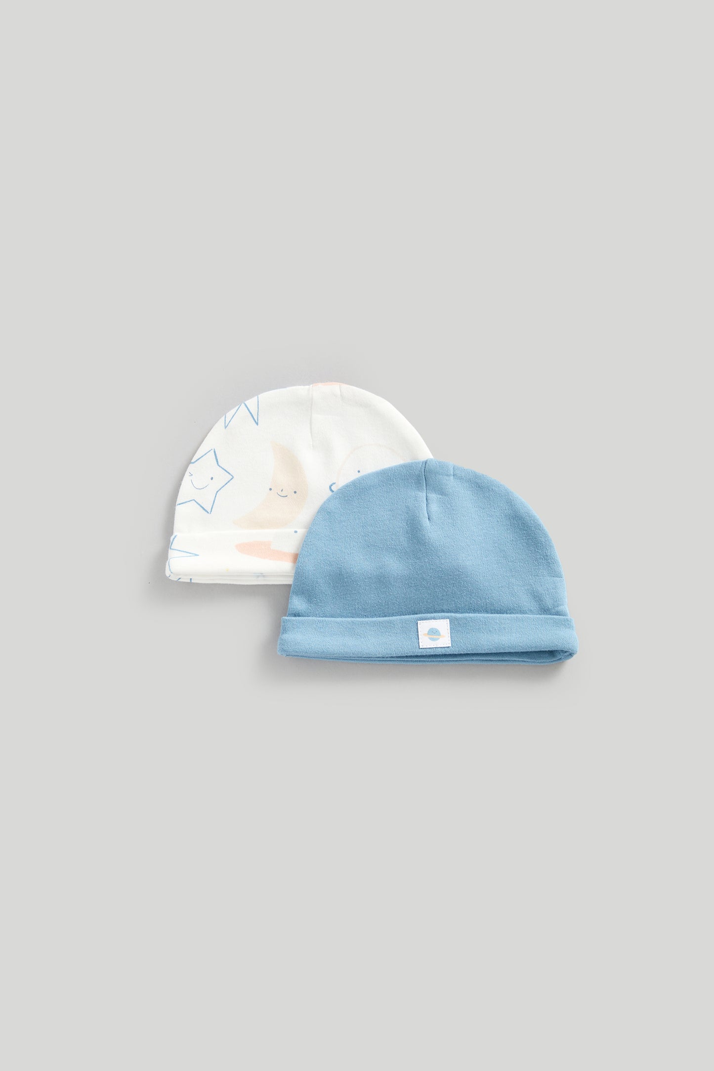 2 Pack Cotton Baby Hats