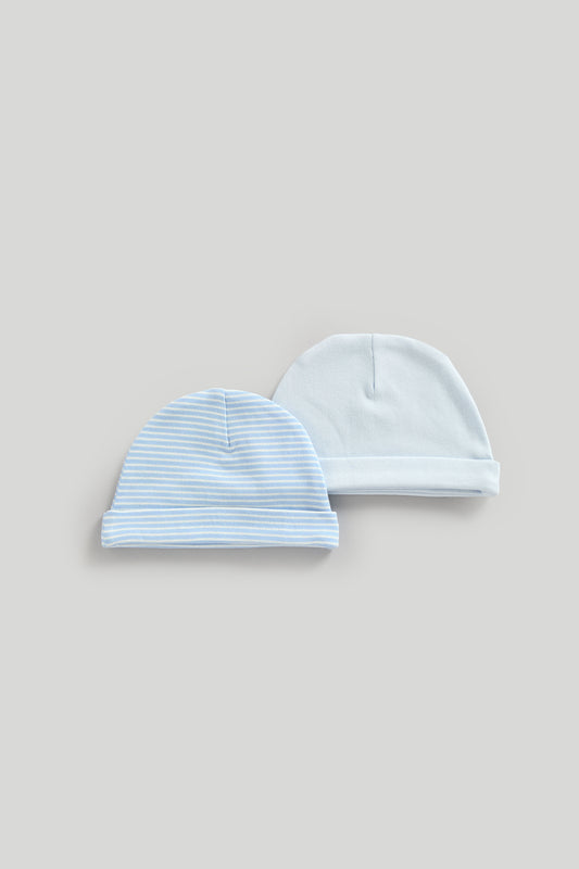 2 Pack Cotton Baby Hats