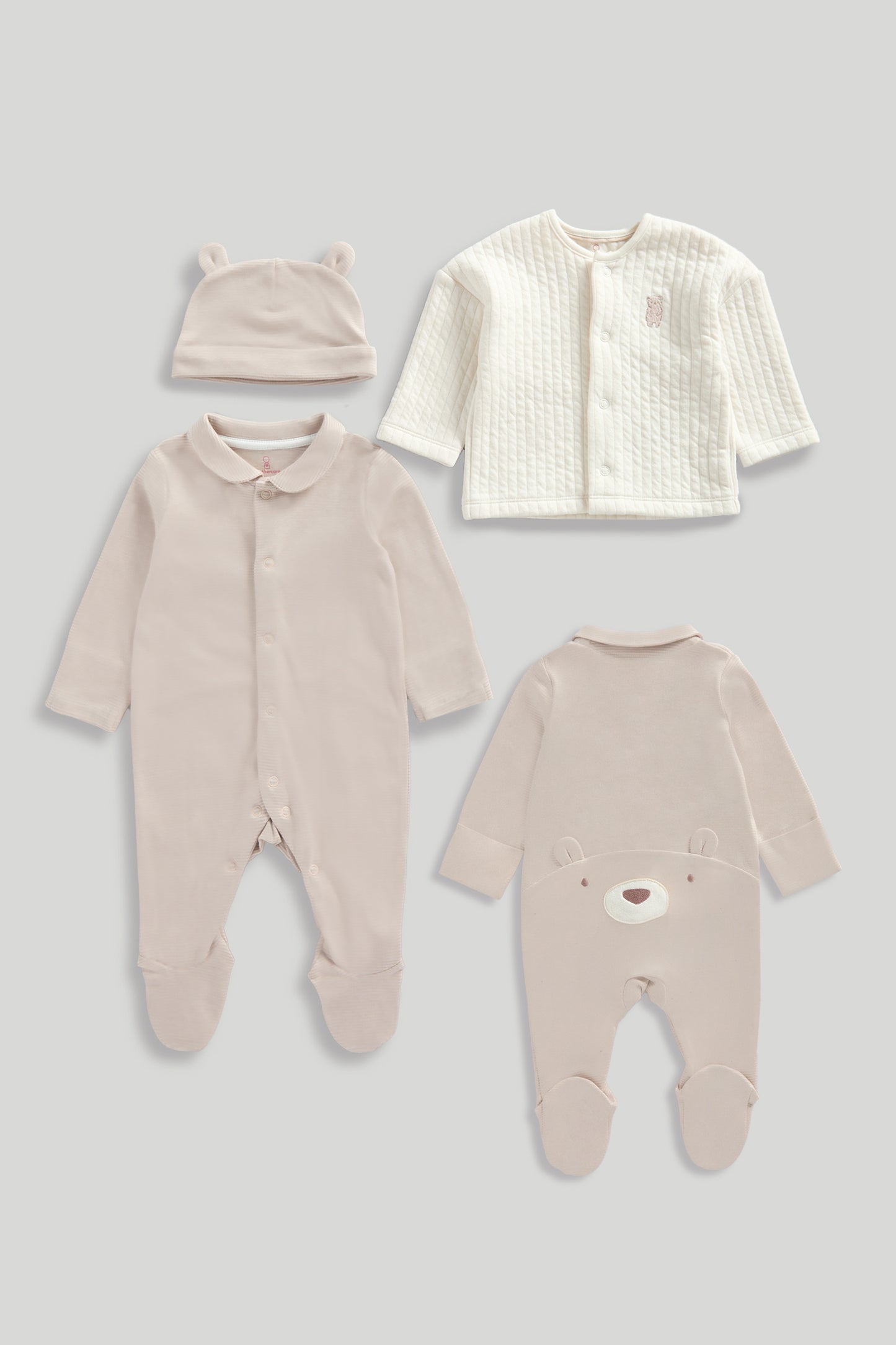 Brown Bear 3-Piece Outfit