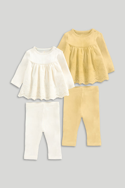 4-Piece Set Tops And Leggings