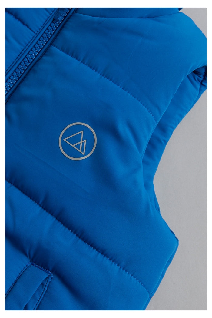 Blue Padded Gilet