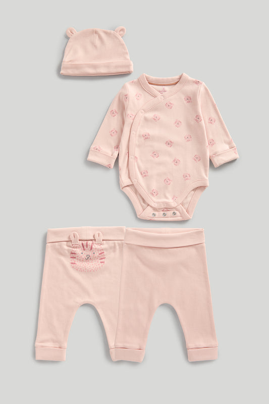 Pink Extendable 3-Piece Outfit