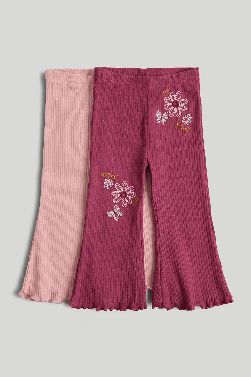 2 Pack Flared Leggings