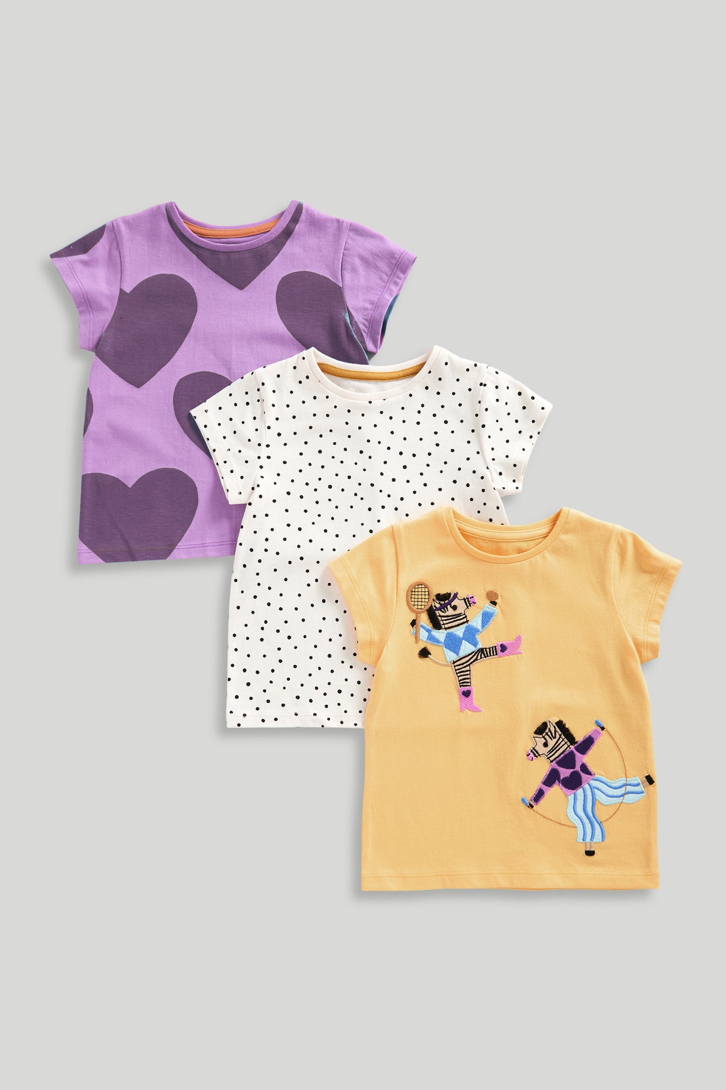 3 Pack Zebra T-Shirts