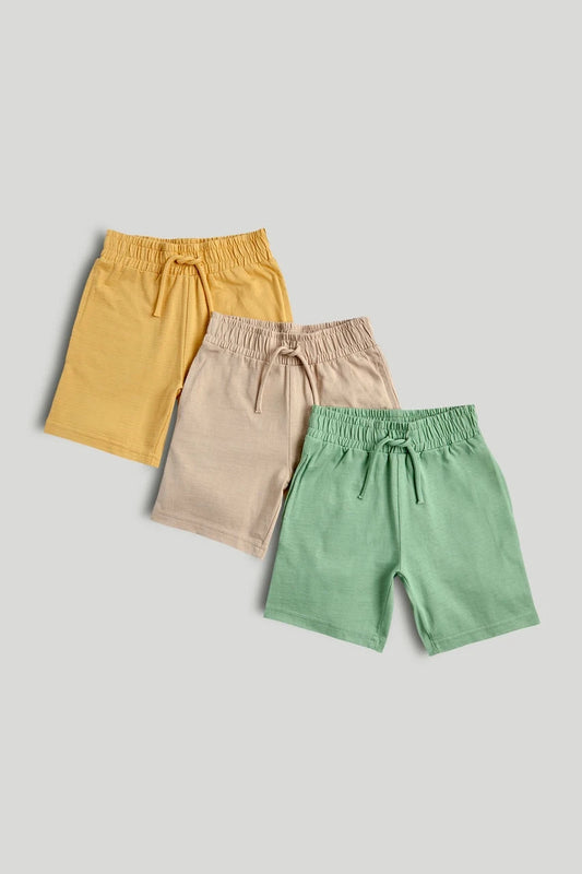 3 Pack Jersey Shorts