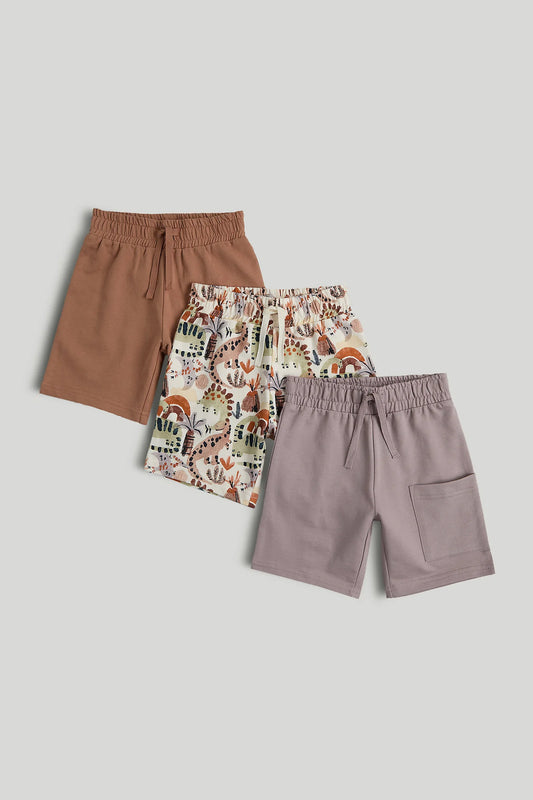 3 Pack Jersey Shorts