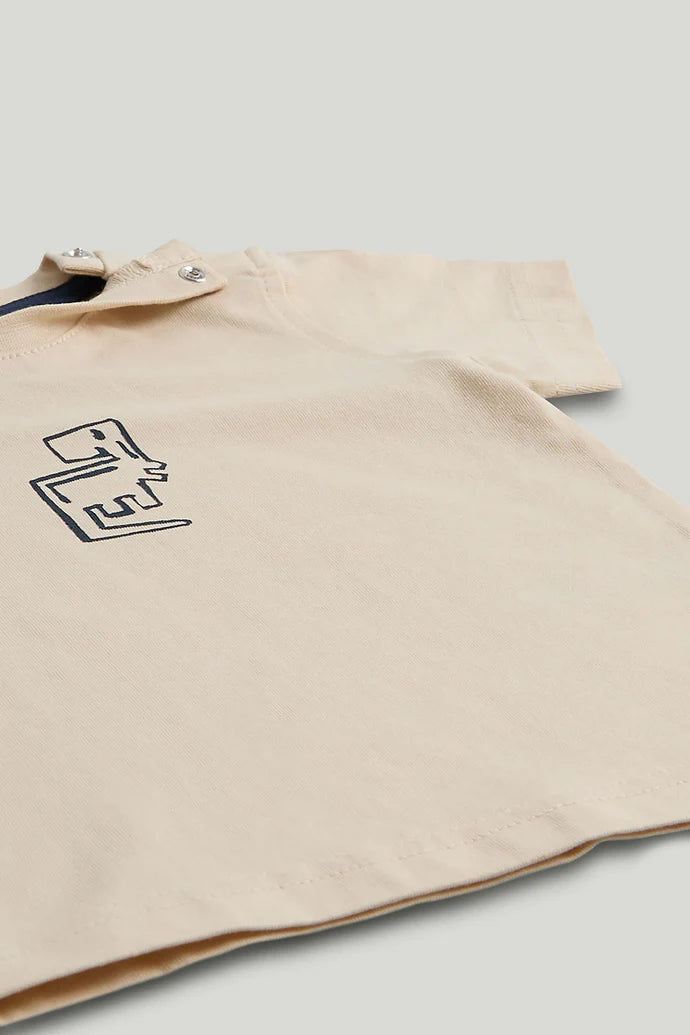 Dinosaur Shirt and T-Shirt Set