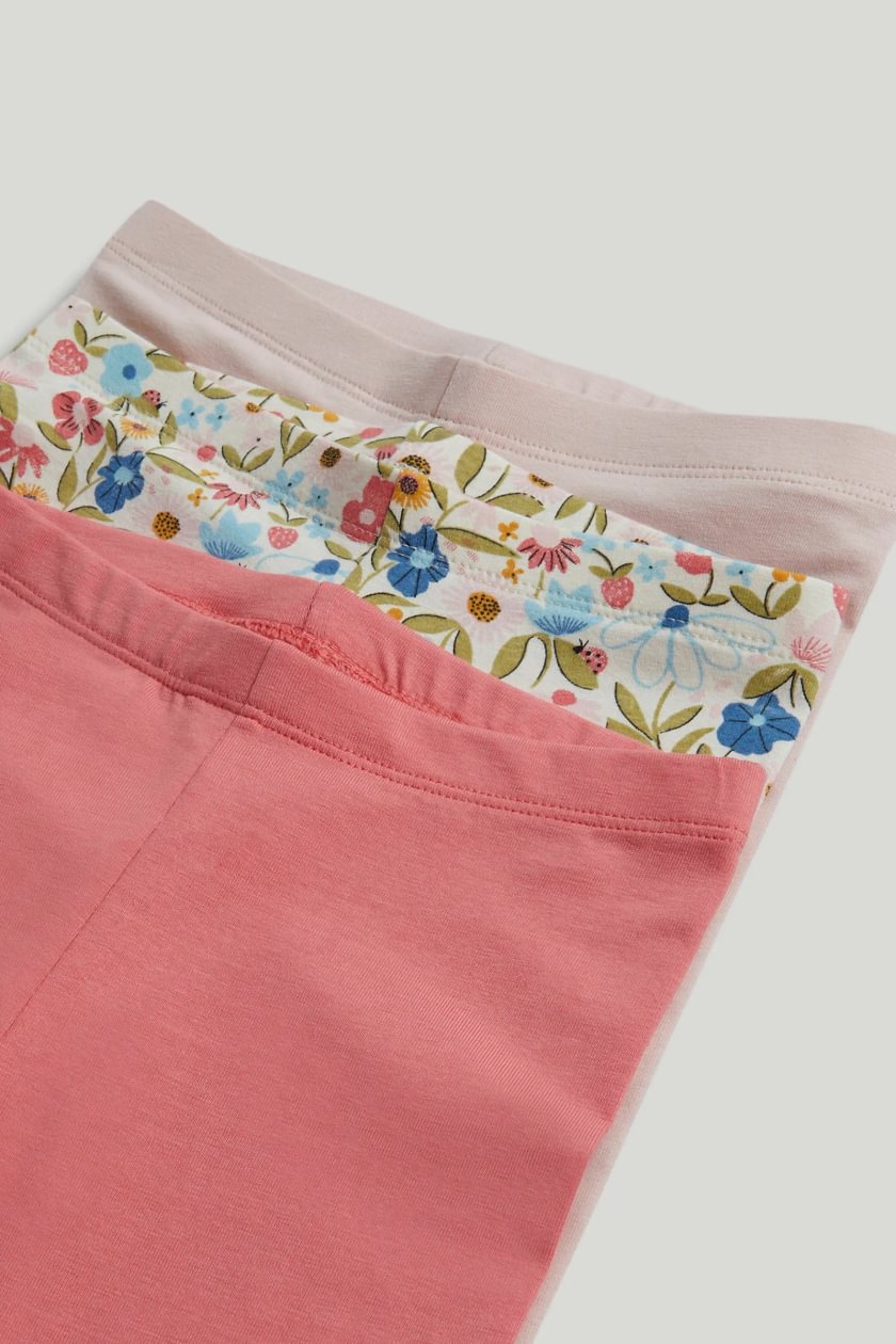 3 Pack Strawberry leggings