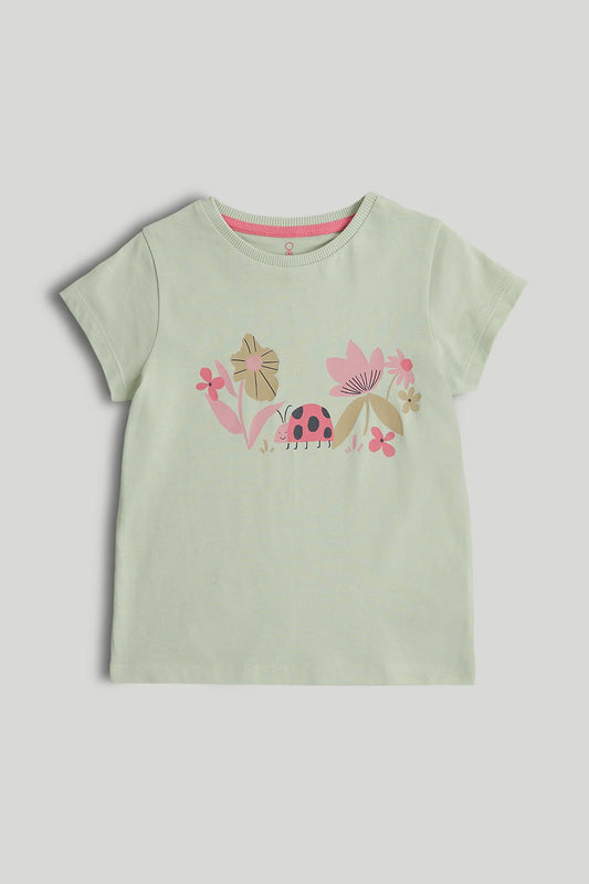 Green Ladybird T-Shirt