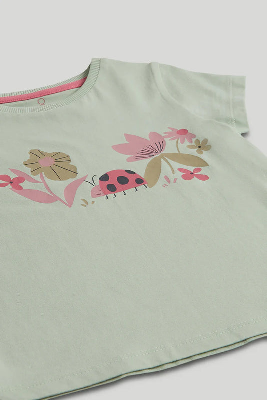 Green Ladybird T-Shirt