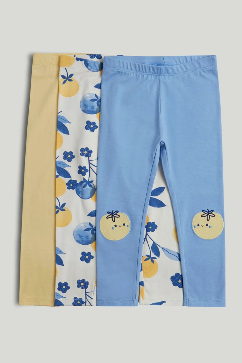 3 Pack Oranges leggings