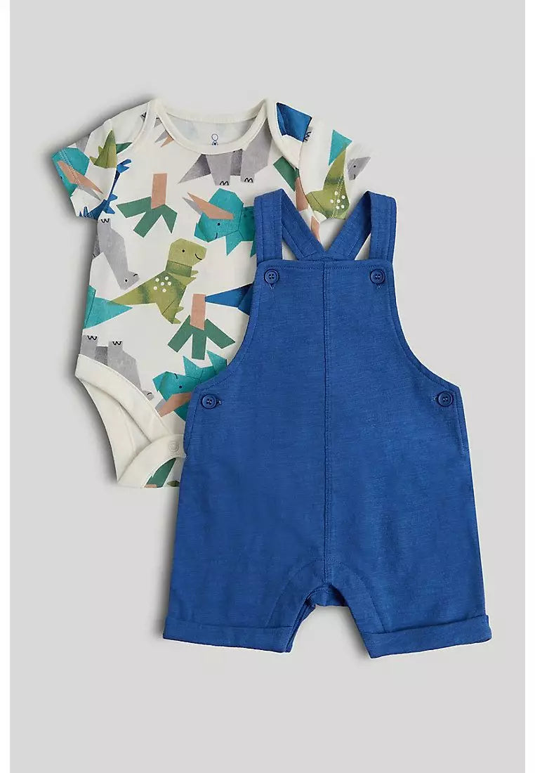 Dinosaur Bibshorts And Bodysuit Outfit