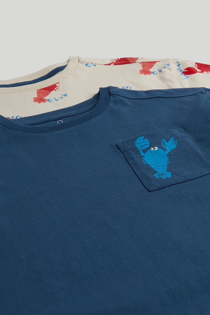 2 Pack Lobster T-Shirts