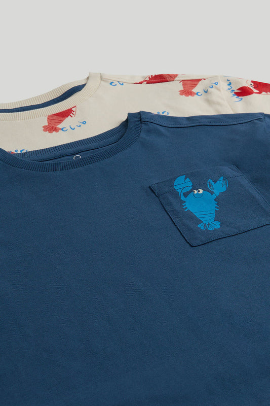 2 Pack Lobster T-Shirts