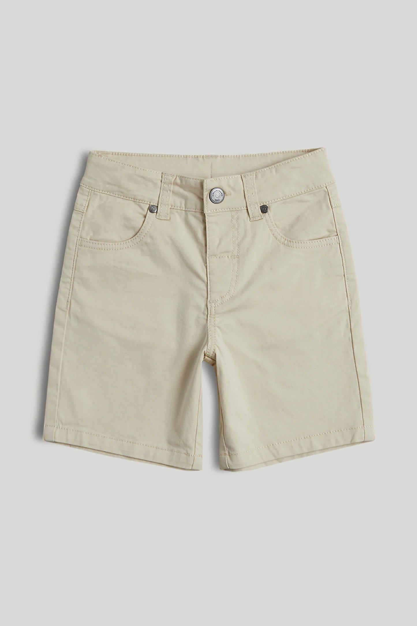 Stone Denim Shorts