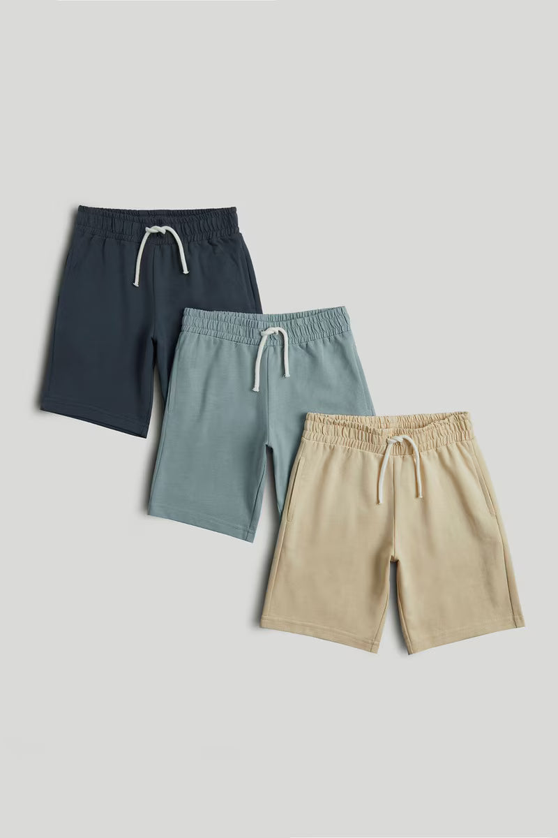3 Pack Jersey Shorts