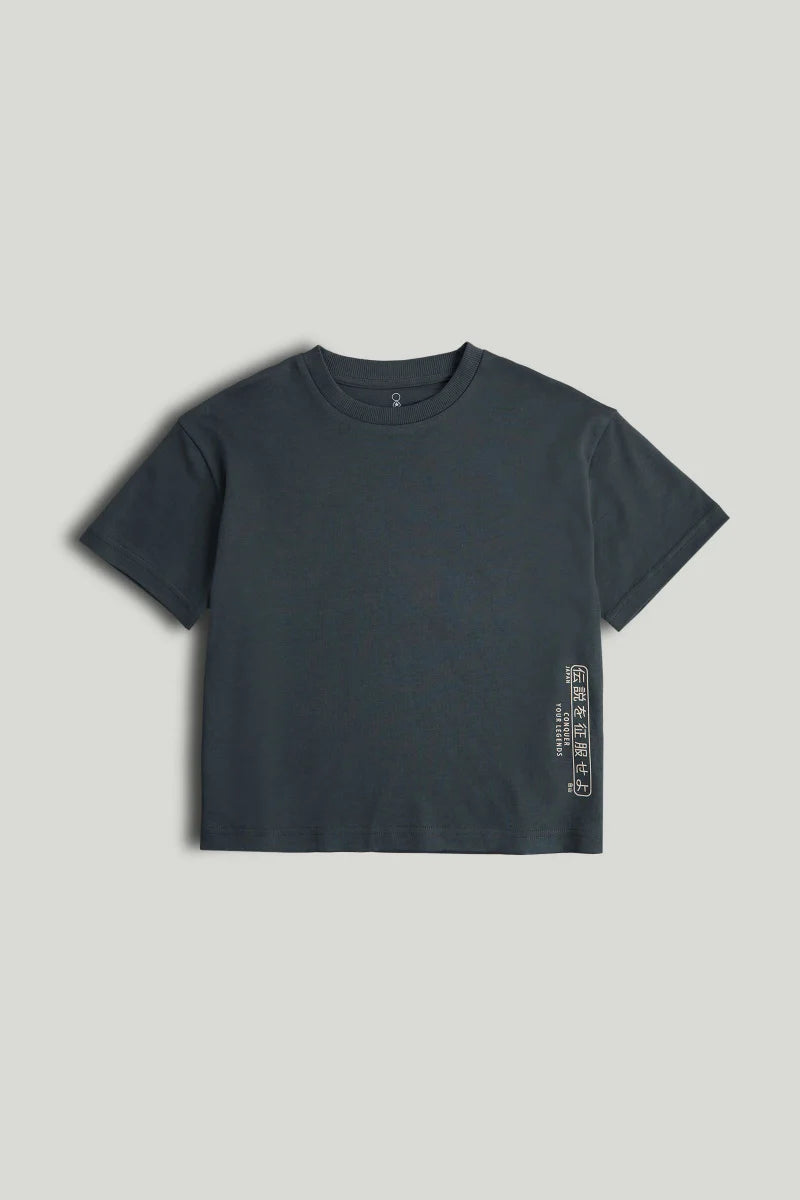 Charcoal Japan T-Shirt
