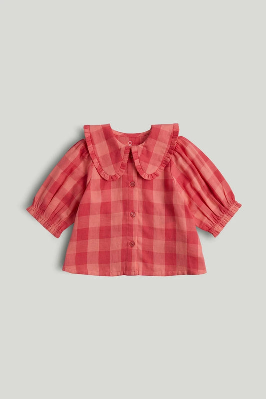 Pink Collared Blouse