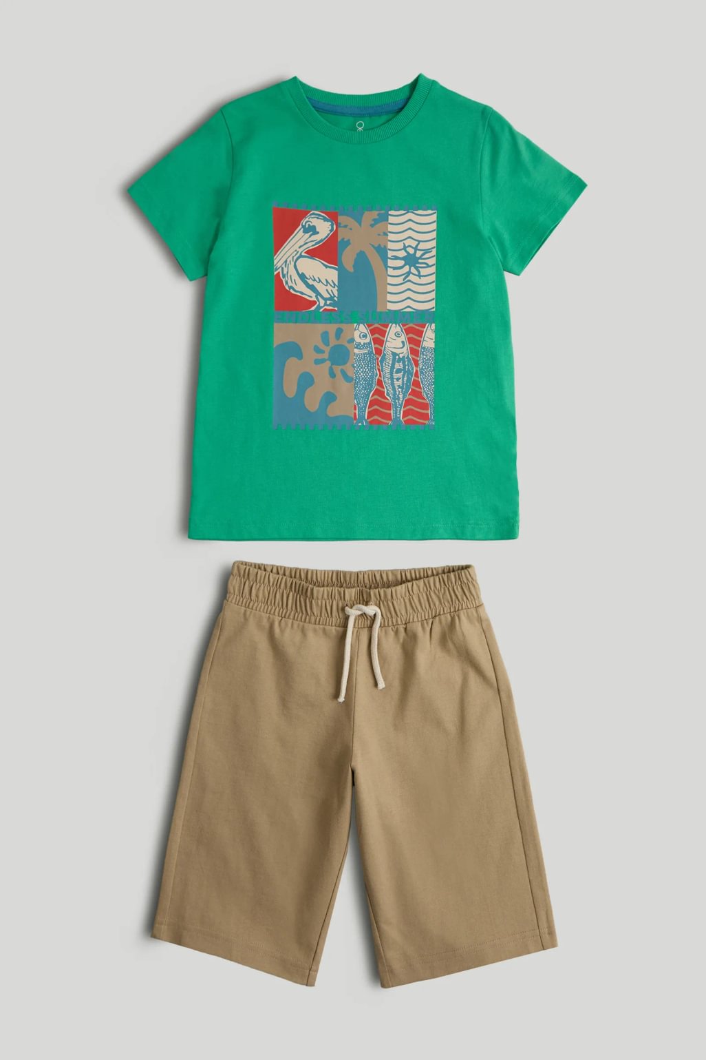 Sardines T-Shirt and Shorts Outfit