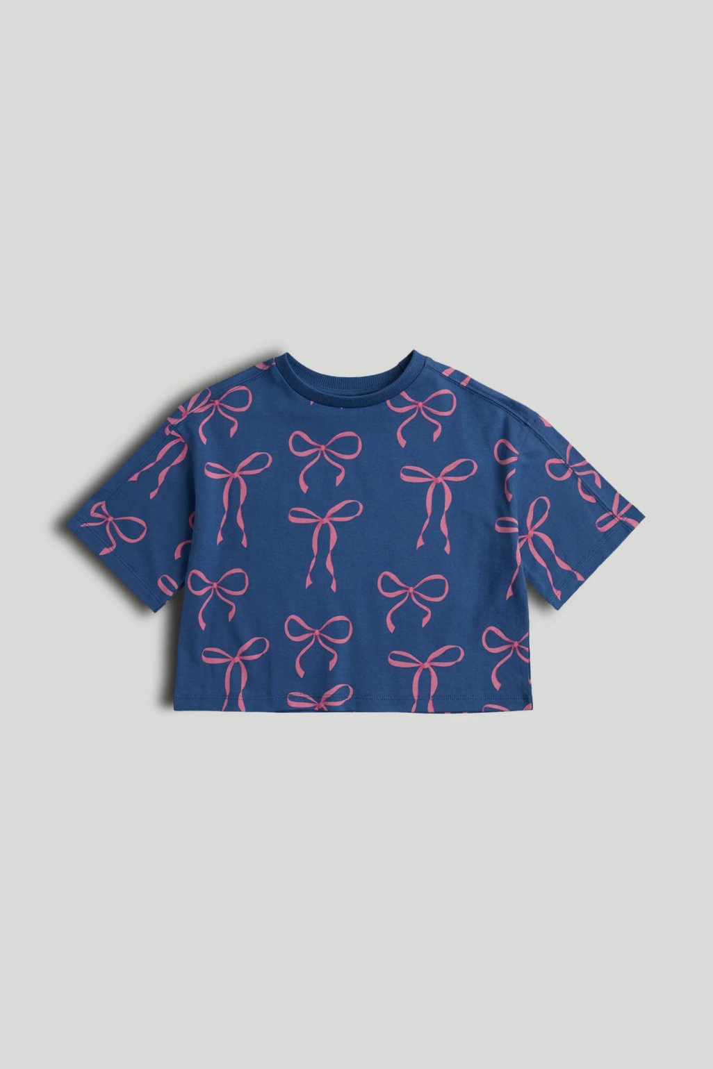 Navy Bows T-Shirt