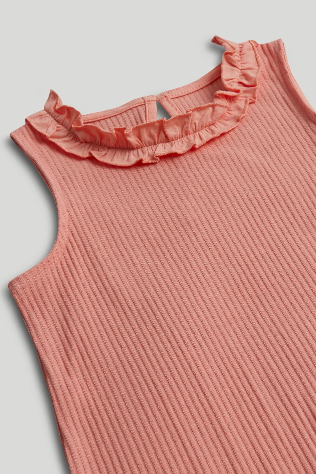 Pink Ruffle Top