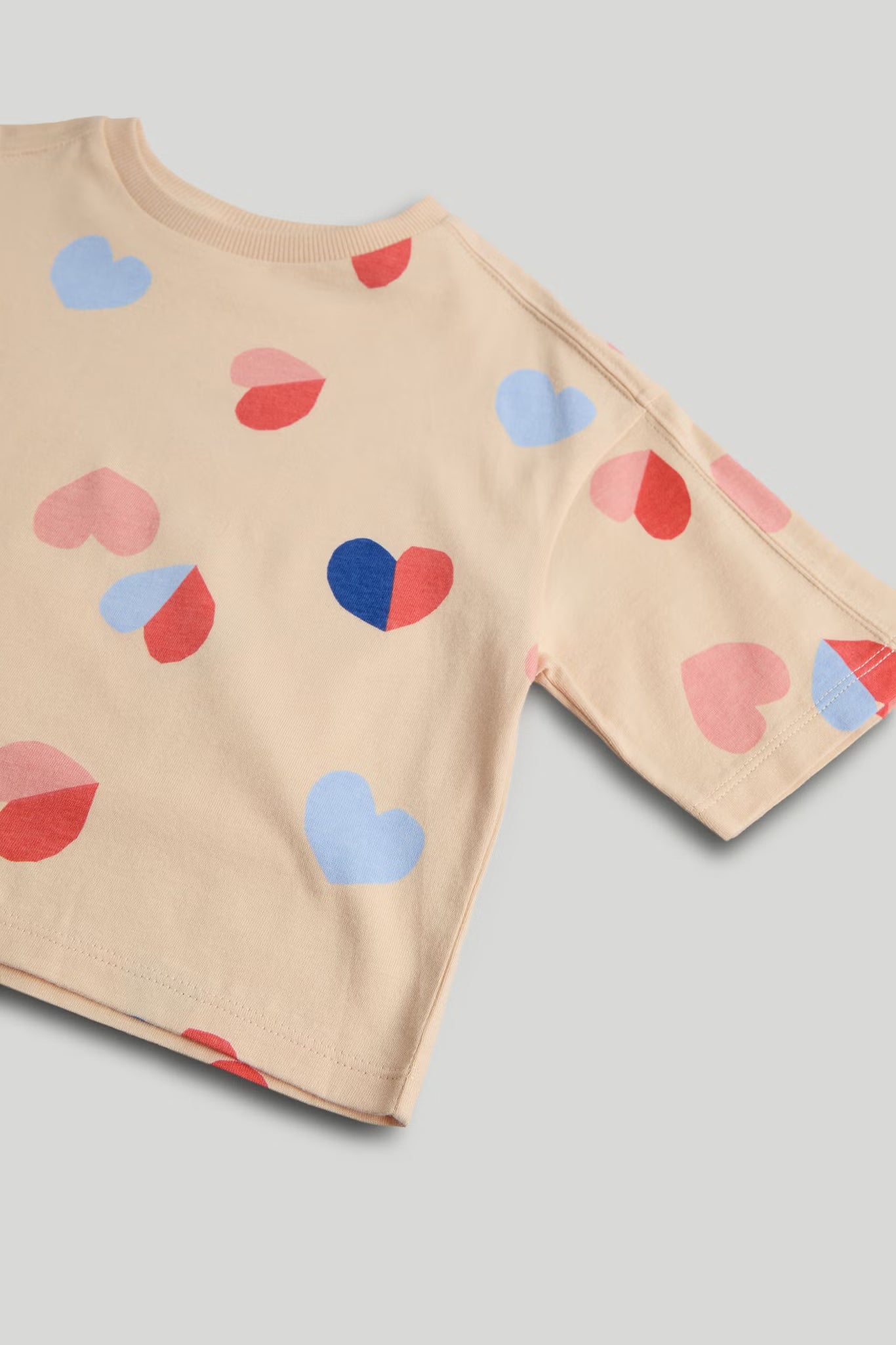 Peach Hearts T-Shirt